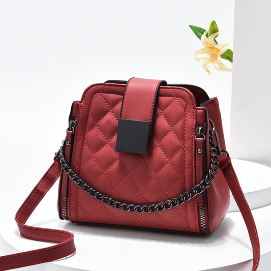 Chic Retro Bucket Bag