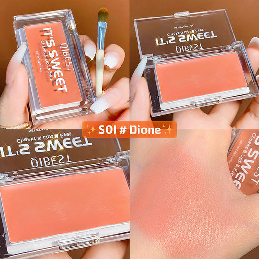 3-in-1 Lipstick, Eye Shadow & Blush - Natural Cross-Border Charm