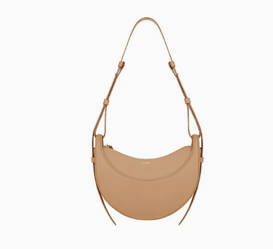 Sac femme transfrontalier français - Sac messager rétro Crescent Saddle